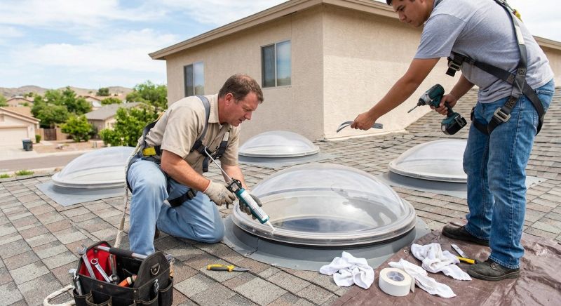 Dome Skylight Repair in Beaumont, TX