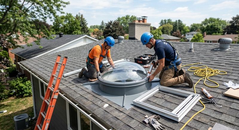 Dome Skylight Replacement in Santa Rosa, CA