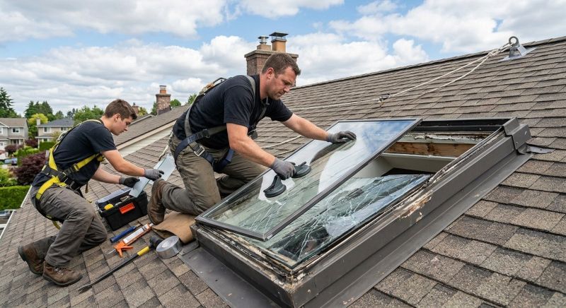 Skylight Glass Repair in Tacoma, WA